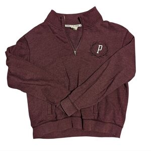 Victoria Secret PINK half zip sweater size large